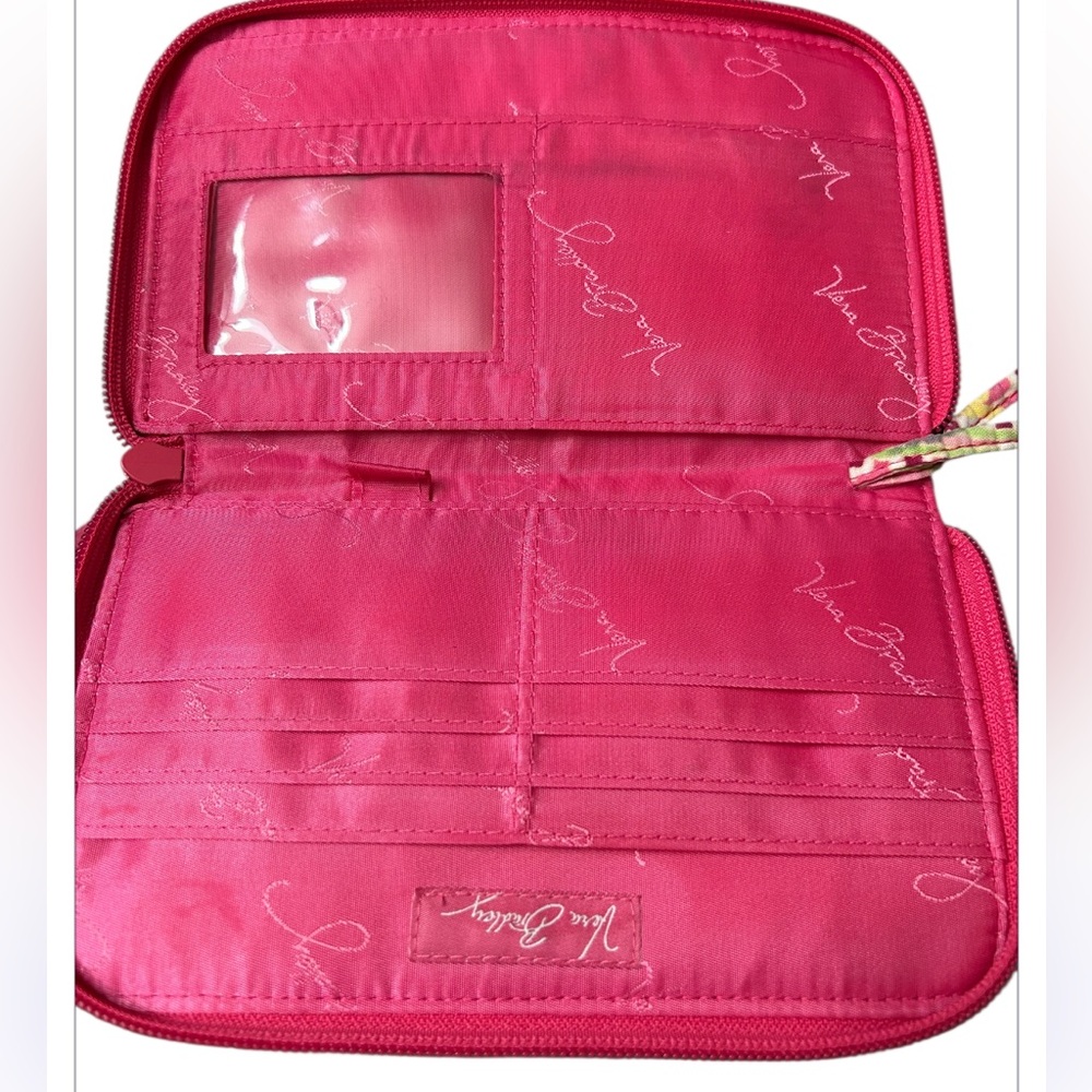 Vera Bradley Capri Melon Travel organizer Wallet - Picture 2 of 6